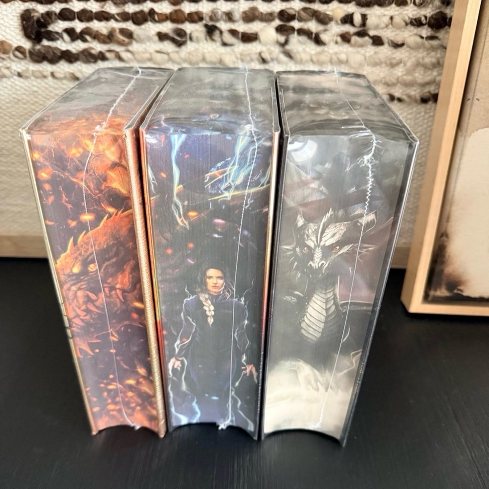 NEW Fourth Wing German special edition set from Bücherbüchse
